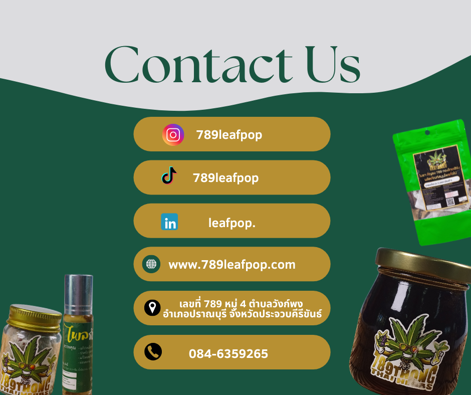 ช่องทางการติดต่อ